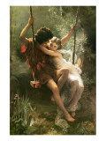 Printemps reproduction procédé giclée par Pierre-Auguste Cot