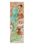 Winter Giclee Print by Alphonse Mucha