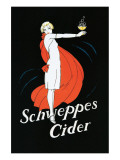 Schweppes Cider Giclee-tryk i høj kvalitet