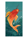 Riding The Wave II Premium Giclee Print by Sybil Shane Riding The Wave II Premium Giclee Print by Sybil Shane