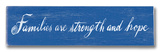 Families Wood Sign