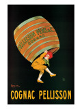 Coñac Pellisson Lámina giclée de primera calidad por Leonetto Cappiello