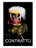 Contratto (edición limitada) Lámina giclée por Leonetto Cappiello