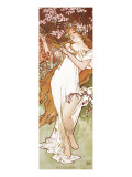 Spring Premium Giclee Print by Alphonse Mucha