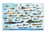 Avion de la 1e guerre mondiale reproduction procédé giclée