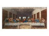 A Última Ceia, c.1498 Impressão giclée premium por Leonardo da Vinci
