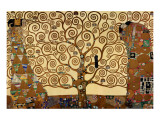 L'arbre de vie reproduction procédé giclée par Gustav Klimt