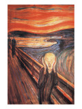 The Scream Reproduction procédé giclée Premium par Edvard Munch