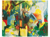 Landscape Premium Giclee Print by Auguste Macke Landscape Premium Giclee Print by Auguste Macke