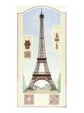 Eiffel Tower, Paris Giclee Print by Libero Patrignani