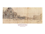 Church, Venice Lámina giclée por Giuseppe Vanvitelli