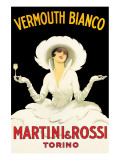 Martini and Rossi Giclee-tryk i høj kvalitet af Marcello Dudovich Martini and Rossi Giclee-tryk i høj kvalitet af Marcello Dudovich