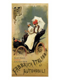 F.I.A.T., Fabbrica Italiana di Automobili Lámina giclée por G. Carpanetto F.I.A.T., Fabbrica Italiana di Automobili Lámina giclée por G. Carpanetto