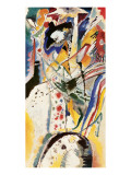 Aquarellentwurf, 1914 Reproduction procédé giclée Premium par Wassily Kandinsky