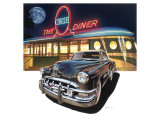 Pontiac Chieftain '50 at The Circle Diner Reproduction procédé giclée Premium par Graham Reynold