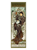 Lorenzaccio reproduction procédé giclée par Alphonse Mucha