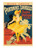 Pantomimes Lumineuses Lámina giclée por Jules Chéret Pantomimes Lumineuses Lámina giclée por Jules Chéret