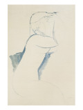 Cariatide reproduction procédé giclée par Amedeo Modigliani