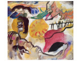 Improvisation No. 27 (The Garden of Love), c.1912 reproduction procédé giclée par Wassily Kandinsky