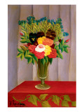 Flowers Lavender Giclée-Premiumdruck von Henri Rousseau