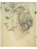 Femme en tenue du soir reproduction procédé giclée par Michelangelo Buonarroti