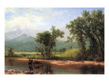Wind River Mountains, Wyoming Giclee Print by Albert Bierstadt Wind River Mountains, Wyoming Giclee Print by Albert Bierstadt