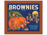 Brownies Brand Citrus Giclee Print