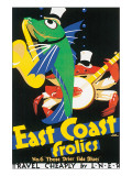 East Coast Frolics Premium Giclee Print by Frank Newbould