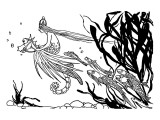 The Sea Princess Premium Giclee Print by Willy Pogany