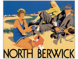 North Berwick Premium Giclee Print by Frank Newbould
