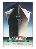 Adolphe Mouron Cassandre - Normandie, French Line - Birinci Sınıf Giclee Baskı Adolphe Mouron Cassandre - Normandie, French Line - Birinci Sınıf Giclee Baskı