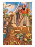 No Merchant Ship Could Count Upon Making A Journey in Peace Giclee-tryk i høj kvalitet af Stephen Reid No Merchant Ship Could Count Upon Making A Journey in Peace Giclee-tryk i høj kvalitet af Stephen Reid