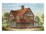 Victorian House, No. 18 Giclee Print Victorian House, No. 18 Giclee Print