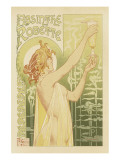 Absinthe Robette Giclée-Premiumdruck von Privat Livemont