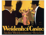 Weidenhof Casino reproduction procédé giclée par Ernst Lubbert