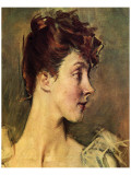 Portrait of Countess von de Leusse Premium Giclee-trykk av Giovanni Boldini Portrait of Countess von de Leusse Premium Giclee-trykk av Giovanni Boldini