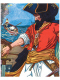 Genuine Pirates, The Boys Book of Pirates reproduction procédé giclée par George Alfred Williams