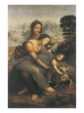The Virgin and Child with Saint Anne Lámina giclée por Leonardo da Vinci The Virgin and Child with Saint Anne Lámina giclée por Leonardo da Vinci