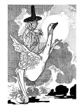 Mother Goose reproduction procédé giclée par Charles Robinson