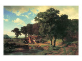 Country Mill Lámina giclée por Albert Bierstadt