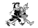 The Wonderful Wizard of Oz Premium Giclee Print by William W. Denslow