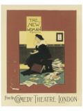 The New Woman From The Comedy Theatre London Lámina giclée por Albert Morrow