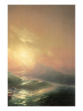 The Ninth Wave (right detail) Giclee Print by Iwan Konstantinowitsch Aiwasowskij