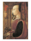 Woman with a Man at a Window Giclee Print by Filippino Lippi