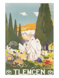 Tlemcen, PLM Lámina giclée por Leon Cauvy Tlemcen, PLM Lámina giclée por Leon Cauvy