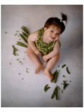Sweet Pea Giclee Print by Linda Johnson