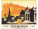 Édimbourg reproduction procédé giclée