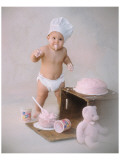 Baby Baker Lámina giclée de primera calidad por Linda Johnson Baby Baker Lámina giclée de primera calidad por Linda Johnson