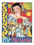 Carnaval, Panama, c.1937 Giclee Print