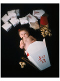 Chinese Take Out Lámina giclée por Linda Johnson